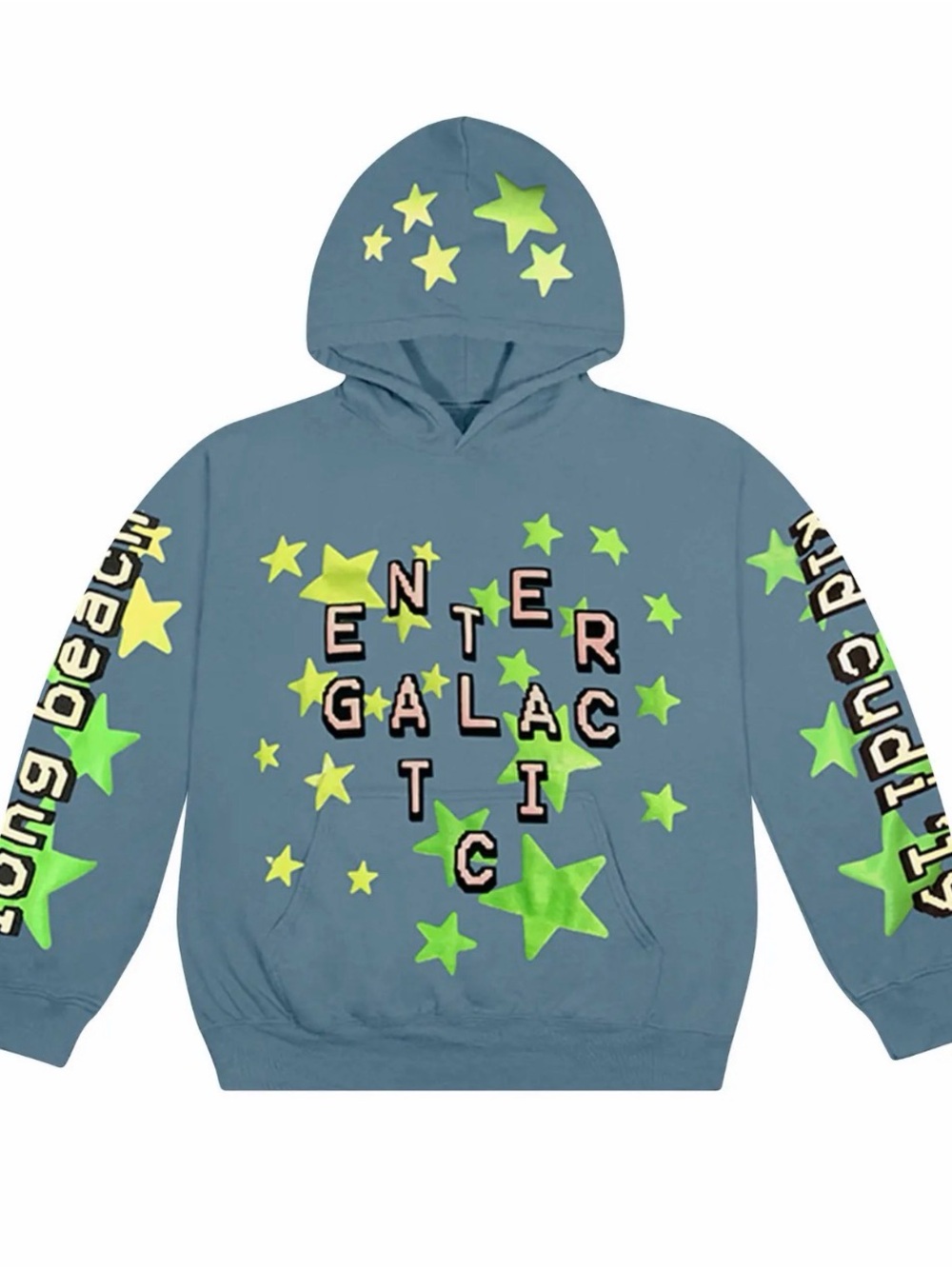 Cactus Plant Flea Market x Kid Cudi “Enter Galactic” Hoodie 'Blue’ XL Men